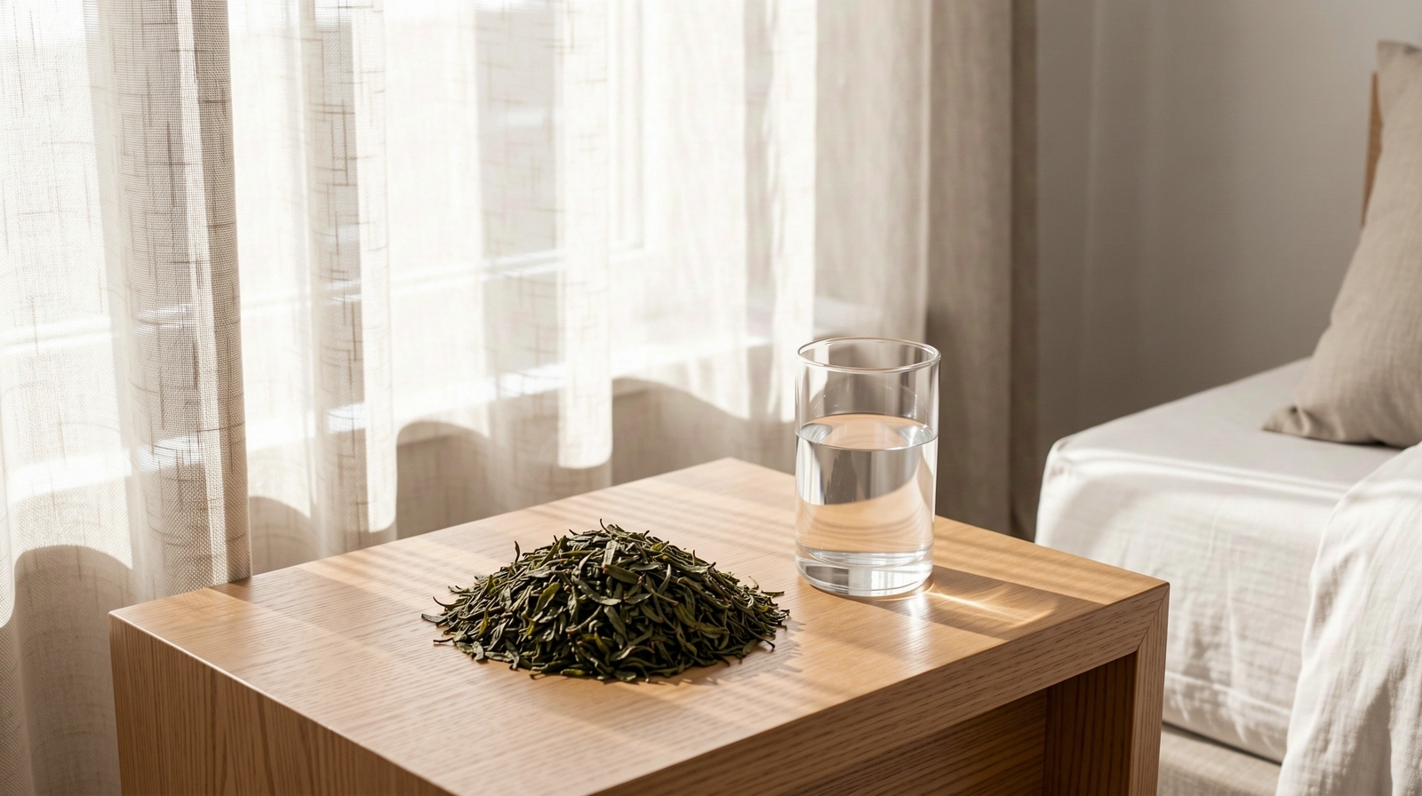 Minimalistisches Schlafumfeld für Fokus und Regeneration