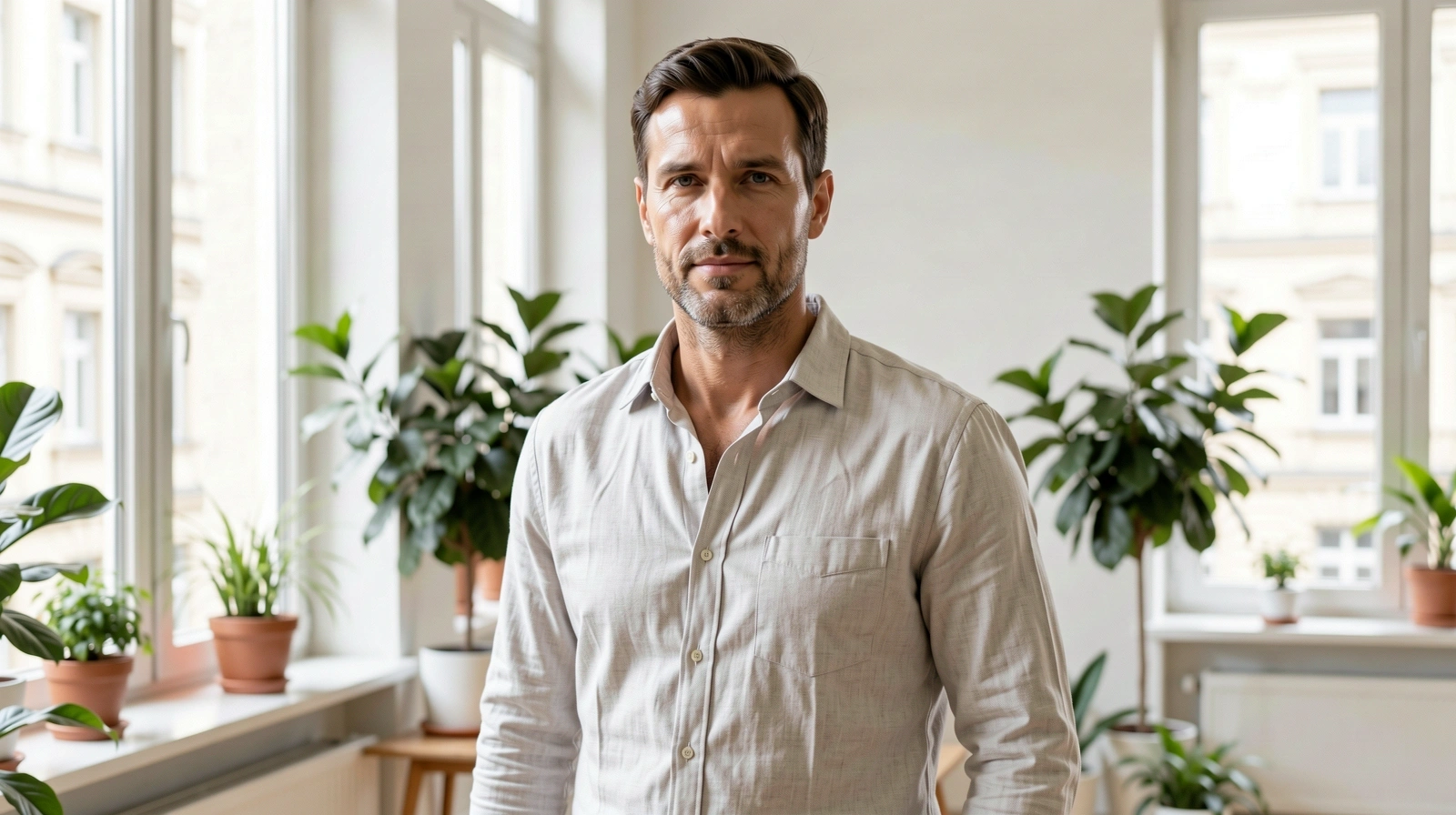 Portrait des Schlaftrainers in Wien